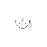 DT Swiss Xm 481 Sbwt Disc-Specific Presta-Drilled Black