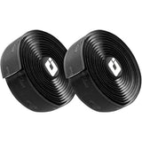 ODI Performance 2.5mm black bar tape with shock-absorbing foam for road and gravel bike handlebars.