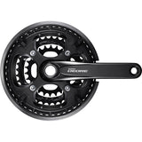 Shimano Fc-T6010 Deore 10-Speed Chainset 48/36/26T With Chainguard Black 175 Mm Cranks