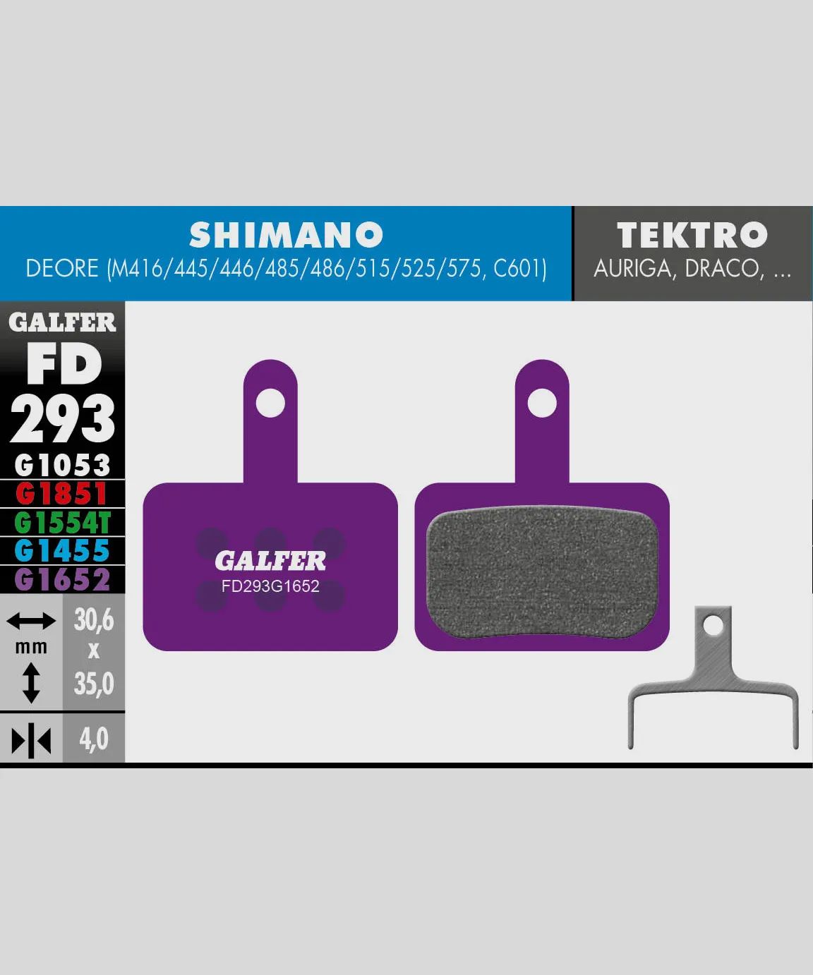 Galfer E-Bike Disc Brake Pad