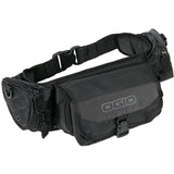 OGIO MX450 tool pack Stealth backpack with organizer pouches and padded waist belt for carrying tools and accessories.