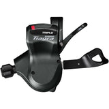 Shimano Tiagra SL-4703 mechanical 3-speed left flat bar shifter with optical display for bike components.