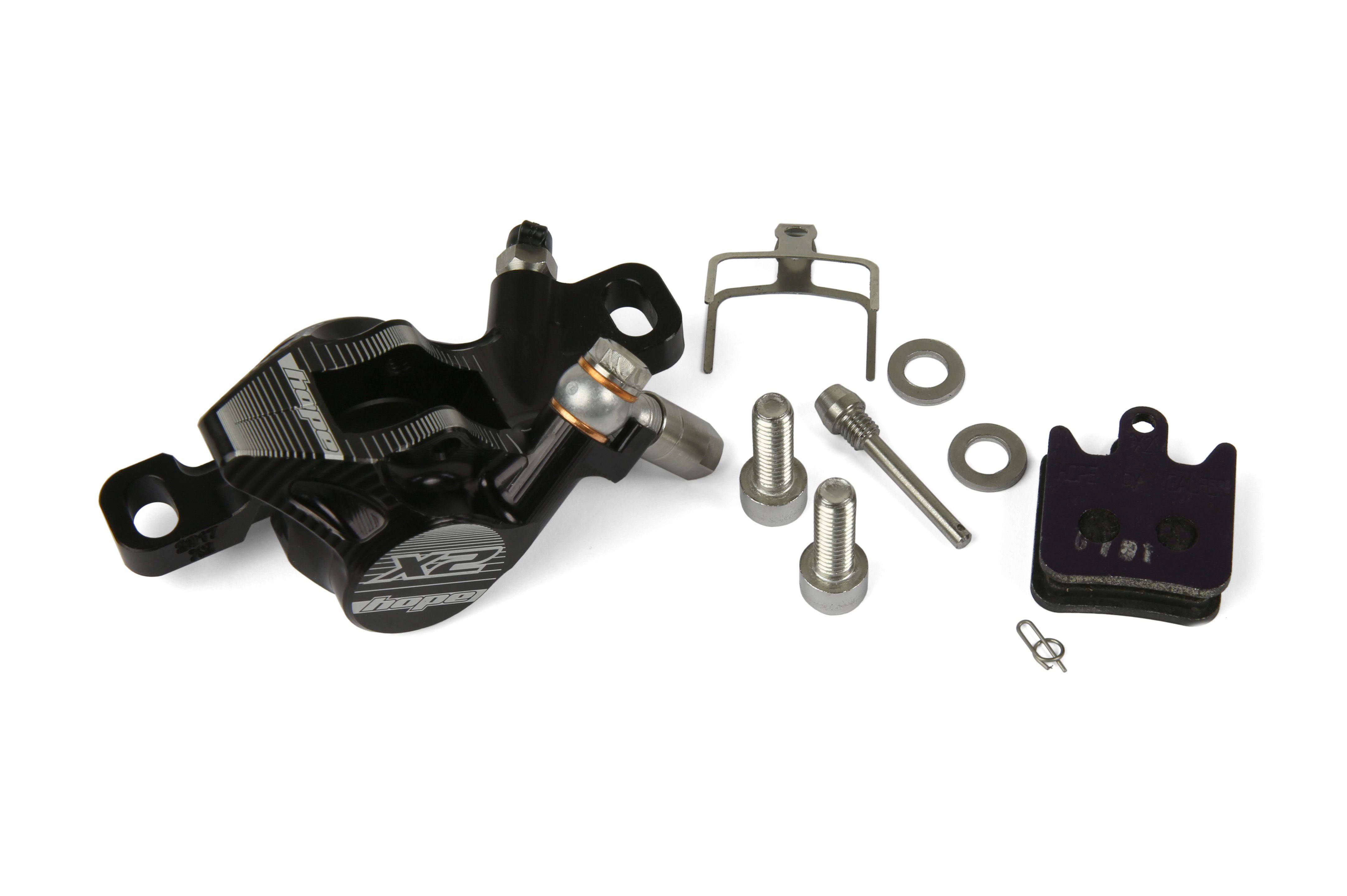 Hope Race X2 Caliper Complete Spares & Accessories | Swinnerton Cycles