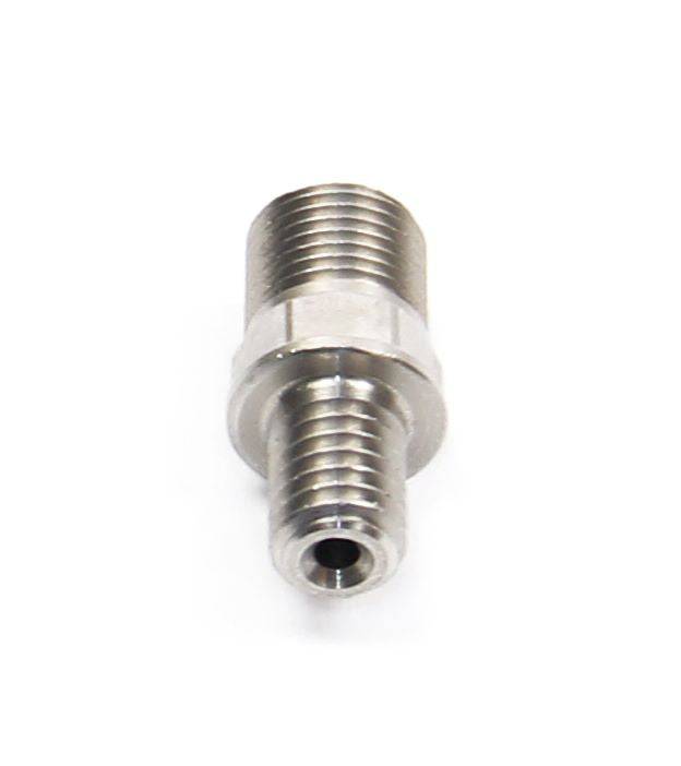 Hope M6 straight connector brake spare for 5mm and stainless steel hose accessories, shown with metal fittings and connectors.