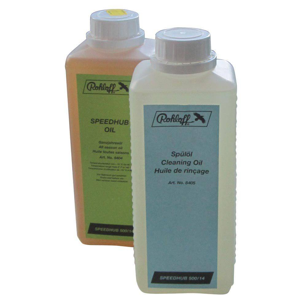 Rohloff workshop transmission lube bottle for smooth gear shifts and gear protection, suitable for bicycle Rohloff gear systems.