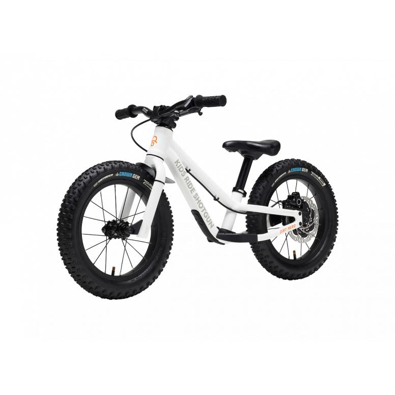 Kids Ride Shotgun Dirt Hero 14" With Brake Balance Bike