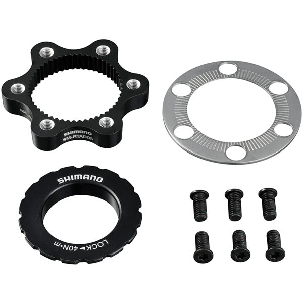 Shimano Sm-Rtad05 6-Bolt Rotor To Centre-Lock Hub Disc Adapter Spares & Accessories