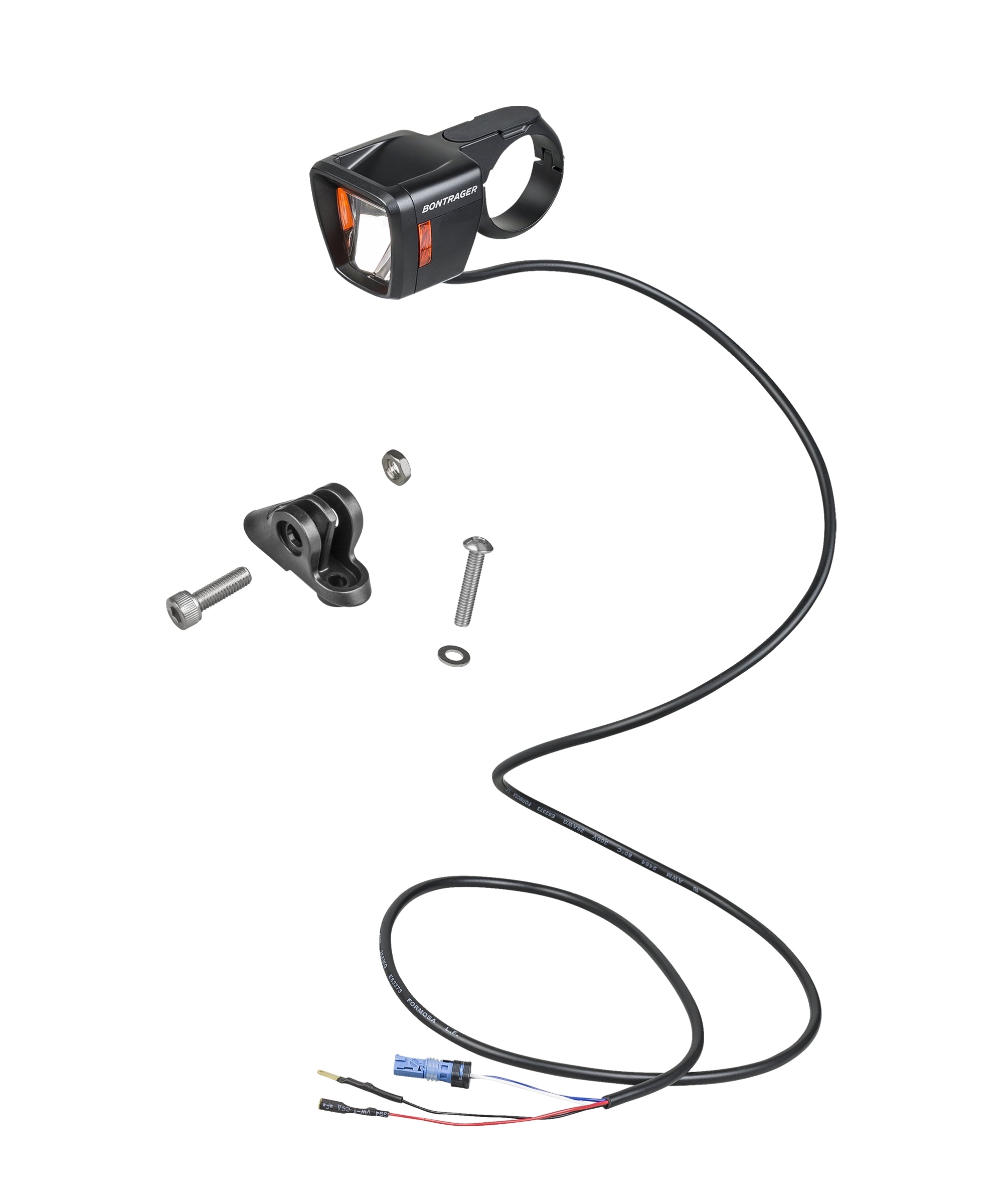 Bontrager Lync Ion Stem Mount Steady-beam Front Light Black/White One size