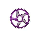 Hope Spiderless Rx Chainring - Purple - 38