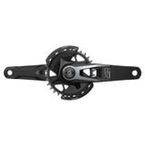 SRAM Crankset Powermeter X0 Eagle Spindle Q174 55mm Chainline Dub MTB Wide Black 2-Guards 32T T-Type (BB Not Included) 2023: BLACK 170MM