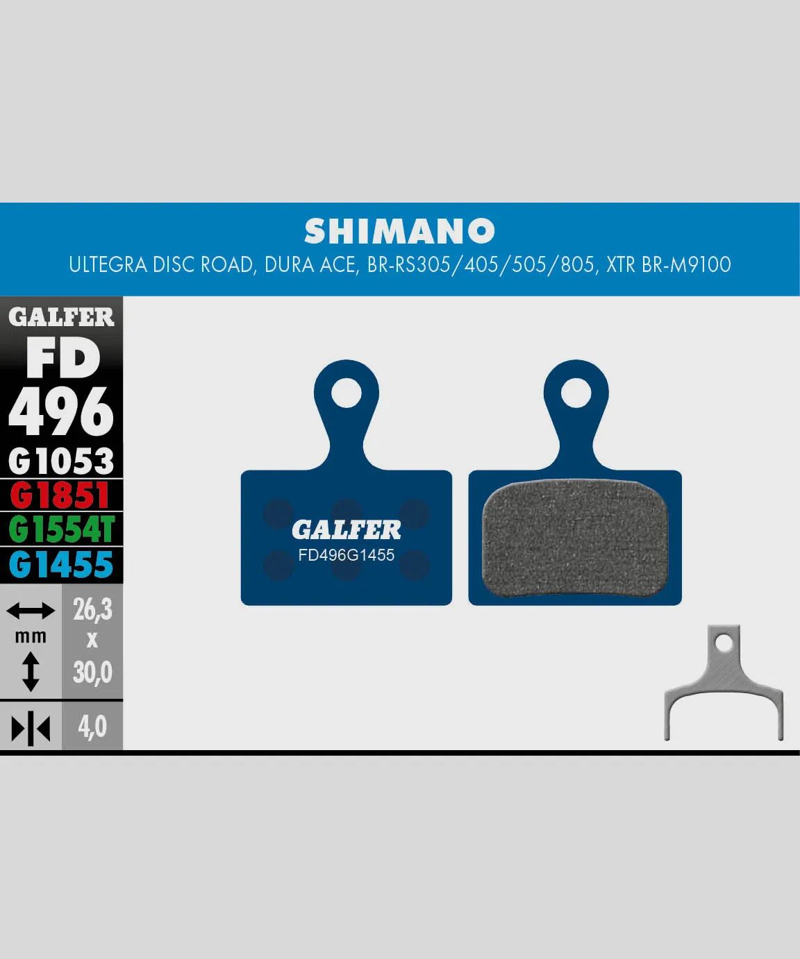 Galfer Road Bike Disc Brake Pad