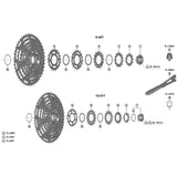 Shimano CS-M8200-12 17T sprocket replacement for 12-speed cassette systems, shown in a close-up view.