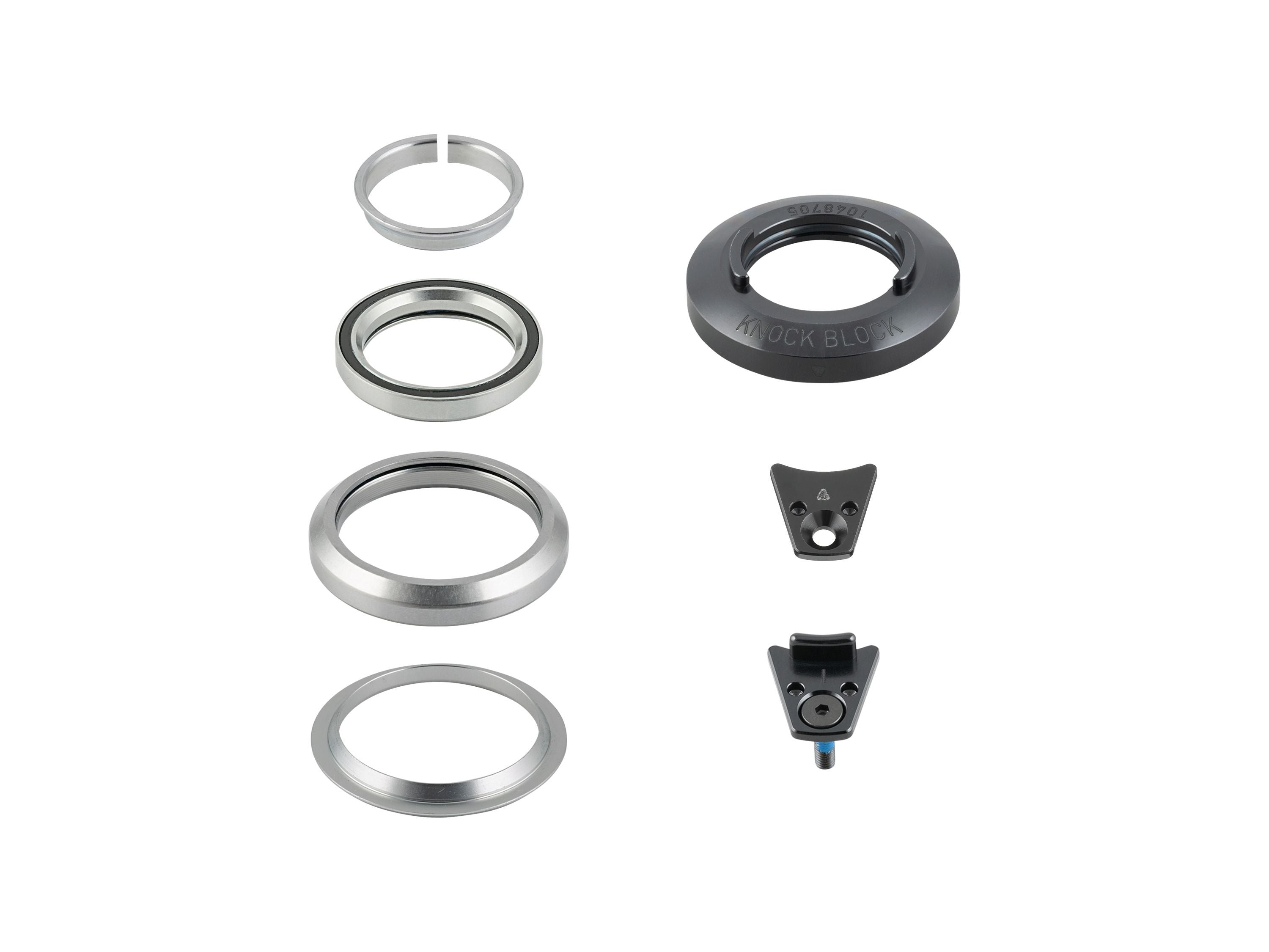 Trek Knock Block 72-Degree Headset Assembly with Display Chip Black 28.6 mm (1-1/8")
