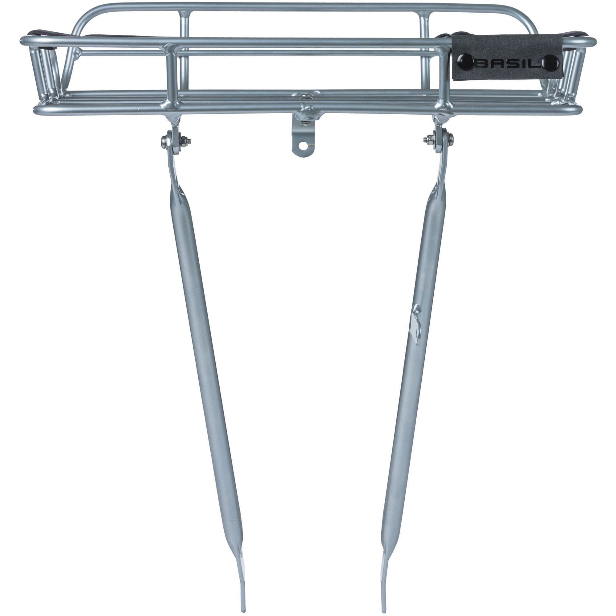 Basil Racks - Portland front carrier aluminium natural