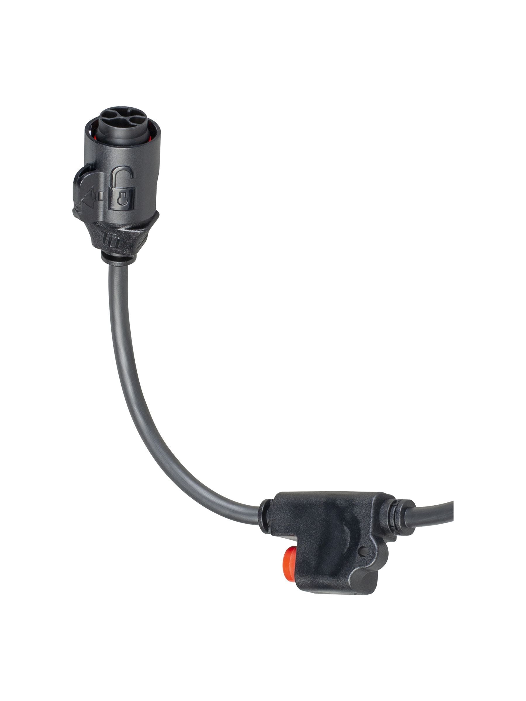 TQ HPR50 Ebike Main Power Cable Set - Road Black 900 mm: